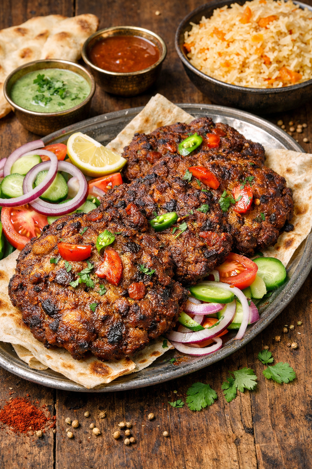 Chapli Kebab